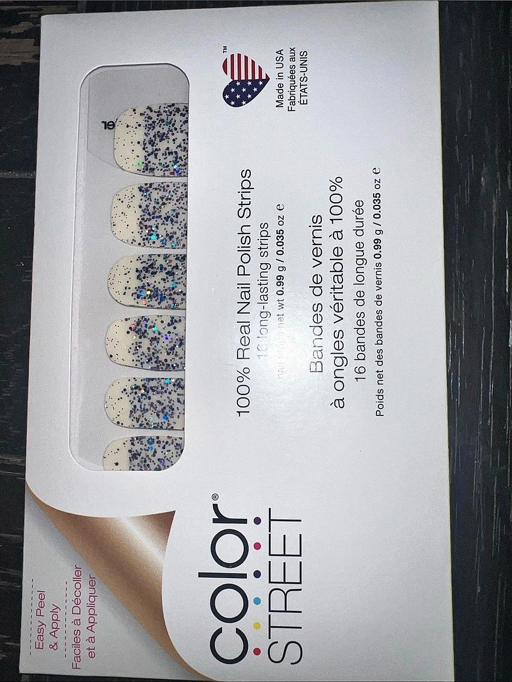 Color Street Less Bitter, More Glitter Nail Polish Strips